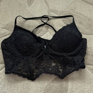 Garage Black Lace Bralette
